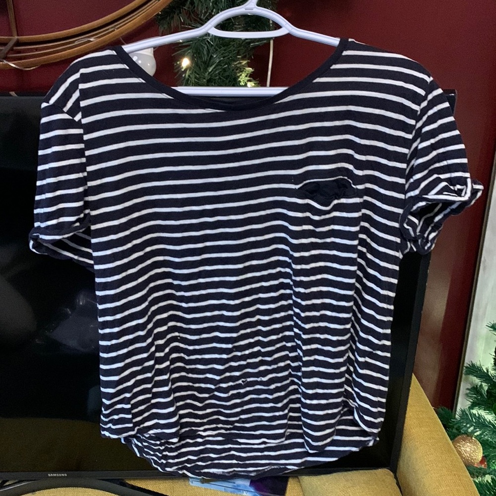 striped tee